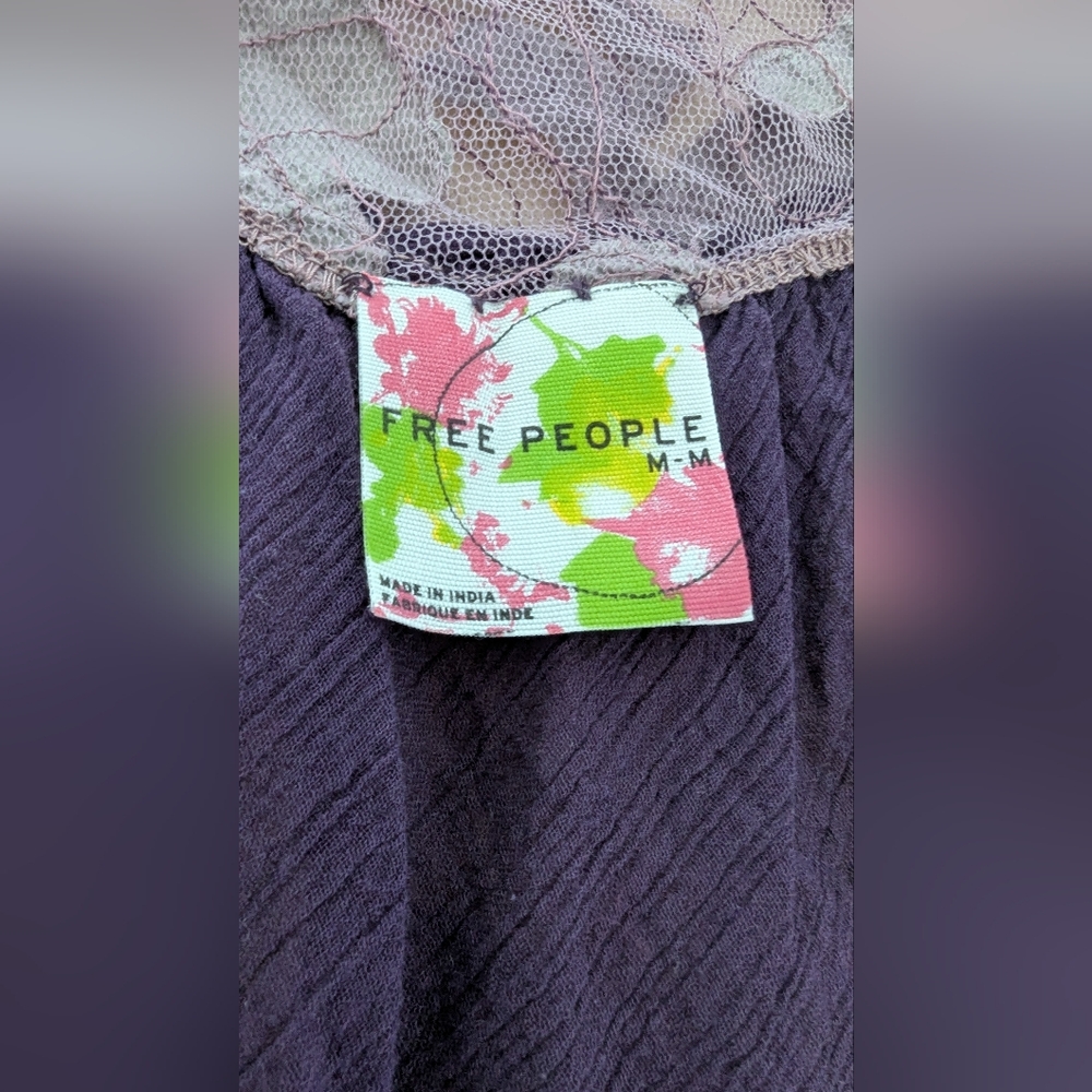 Free People Plum Top (as seen in "Pretty Little Liars" on Jenna Marshall - Picture 8 of 10